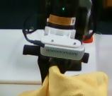 State 2: gripper holding a towel after picking